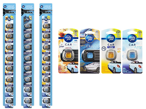 Expo Clip Strip Ambi Pur 4 Fragran. 24 pezzi – Default Title