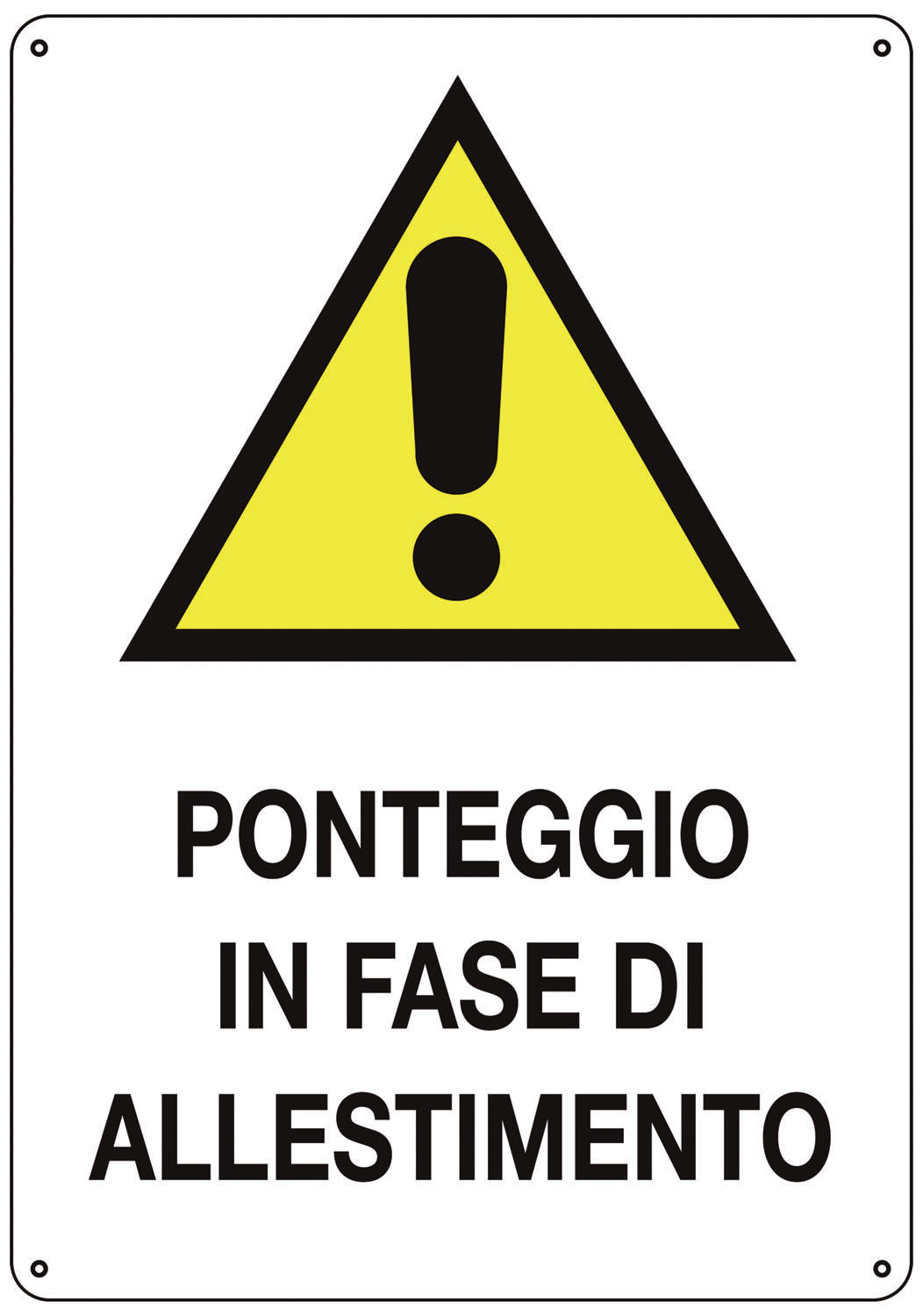 Cartelli Ponteggi in ALLESTIM.60X40 – Default Title