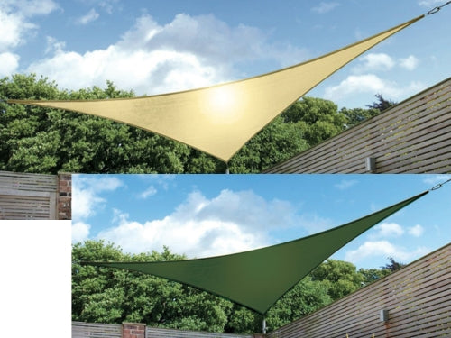 Vele Ombra Triangolare 3 × 3 × 3 m – Ecru