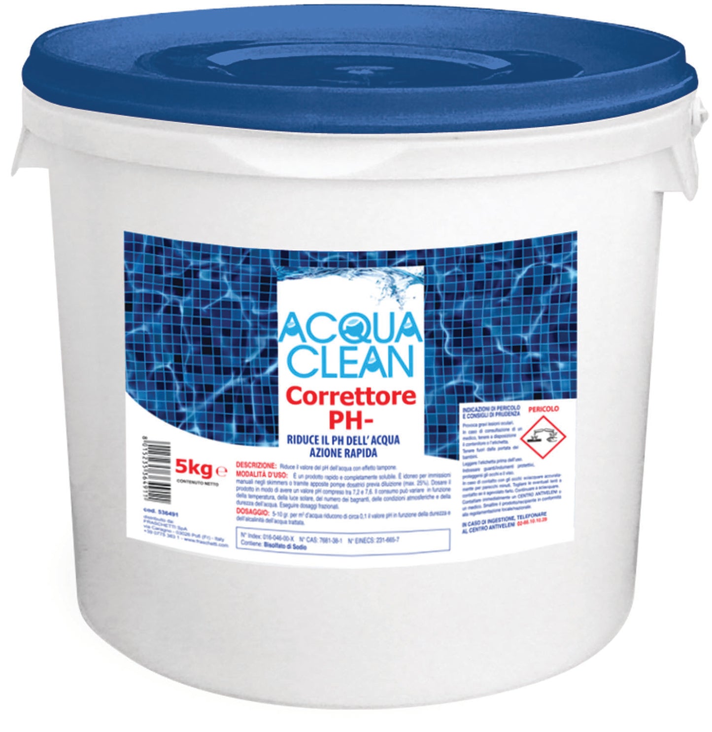 Correttore Acqua Clean Ph- Granulare – 5 kg