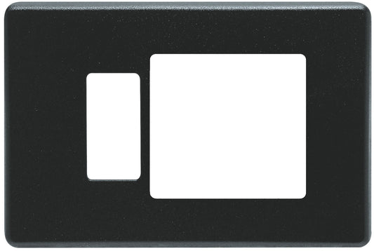 Placche ABS SCAT.1P+SCHUKO – NERE-8945.N12