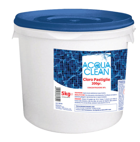 Tricloro Acqua Clean Pastiglie – 5 kg
