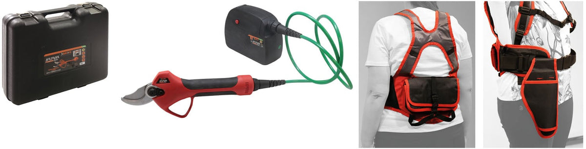 Forbici Potatrici batteria 43,2V Brixo Pro Katana e Ricambi