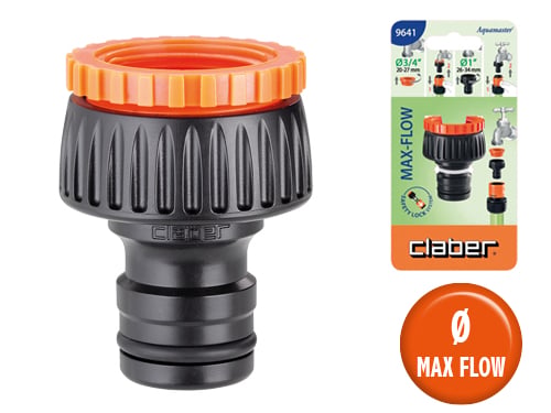 Prese rubinetto Claber Max-Flow 9641
