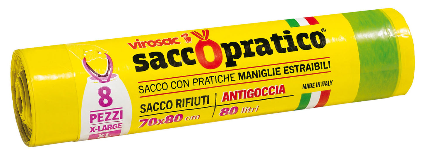 Buste Saccopratico 8 pezzi 70 × 80 cm Giallo – Default Title
