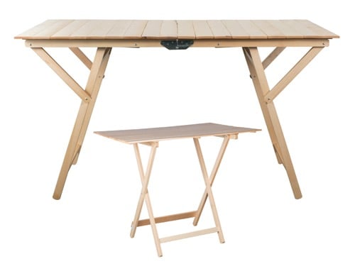 Tavoli Pieghevoli Legno NAT.60 × 80 cmXH75 – Default Title