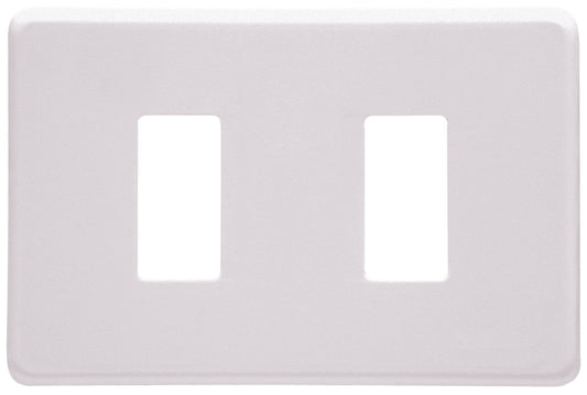 Placche ABS Scatto – 2 P. BIANCHE-8902.B12
