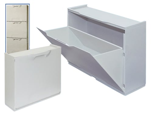 Scarpiere Resina Unika Bianche -U50/1W – Default Title