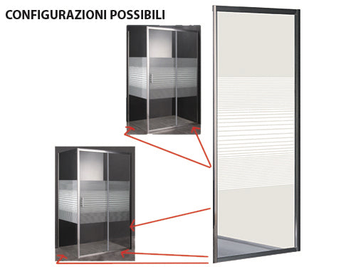 Parete Doccia Brixo Azalea 80X190H – Default Title