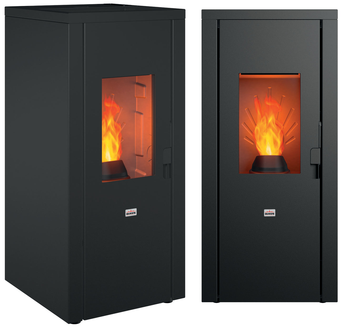 Stufe Pellet Queen 77EVO 5.0 – Nera