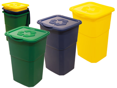 Pattumiere ECO3 Set 3 pezzi. 50 L – cod. 434 – Default Title