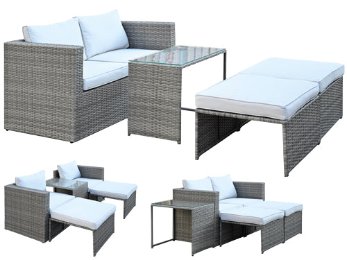 Set Rattan Combo Grigio – Default Title