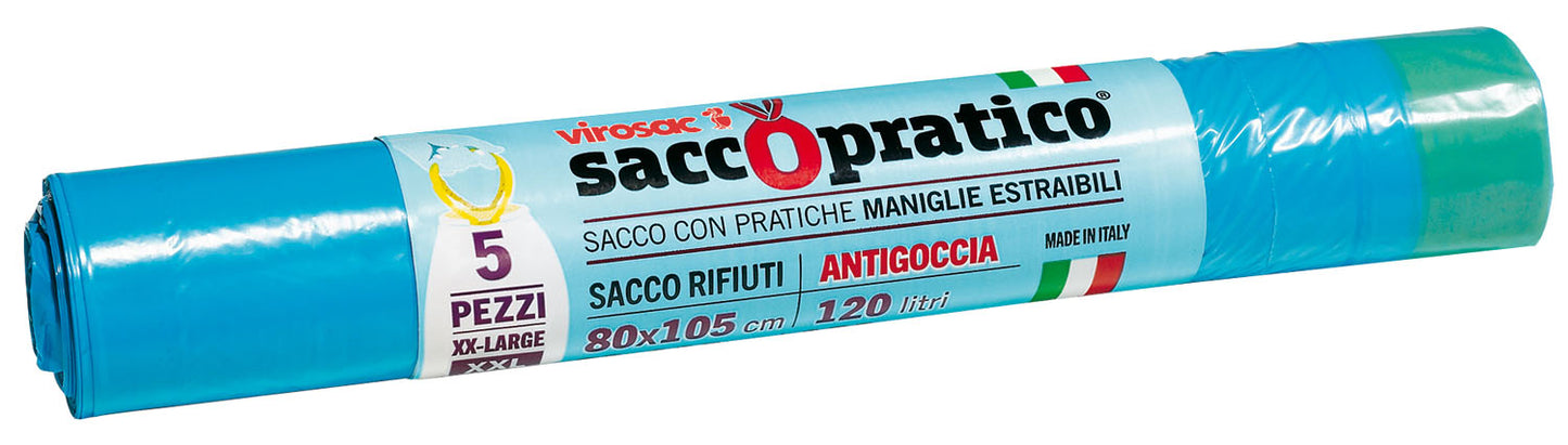 Buste Saccopratico 5 pezzi 80 × 105 cm Blu – Default Title