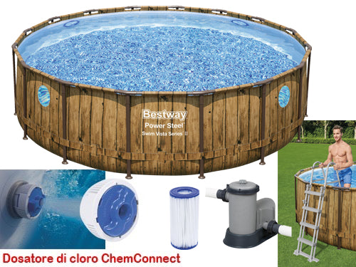 Piscine Tonde con tel.RATTAN.488X122-56725 – Default Title