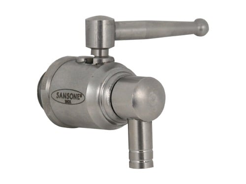 Rubinetti inox per bidoni olio Sansone antigoccia