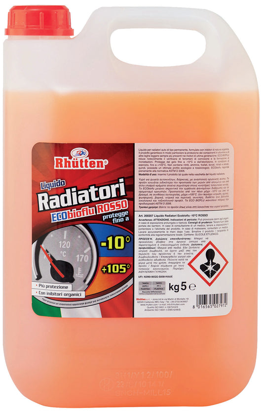 Liquido Radiatori -10 Rosso – 5 kg