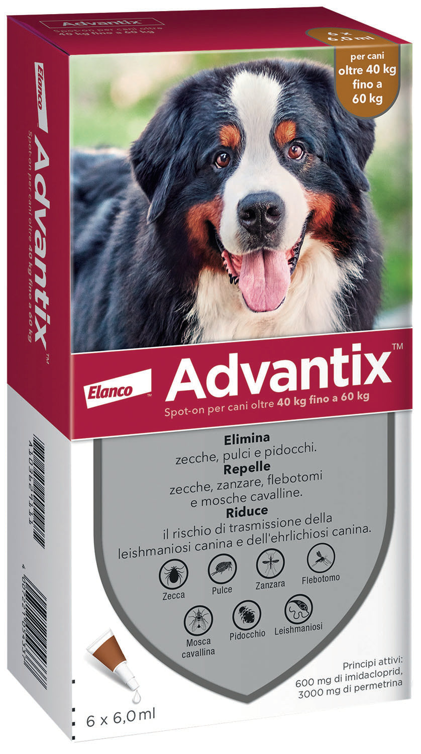 Advantix Cani >40 kg – confezione da 6 pezzi -90204406