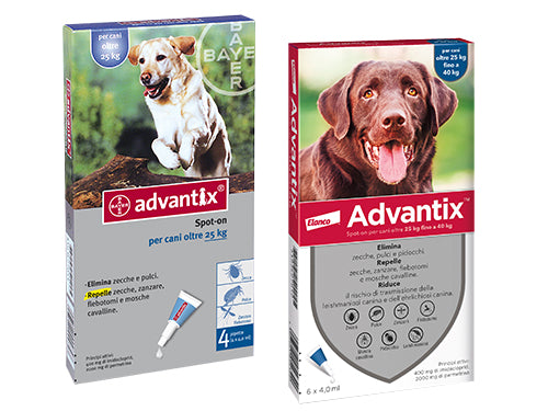 Advantix Cani >25 kg confezione da 4 pezzi – cod. 85889559 – Default Title