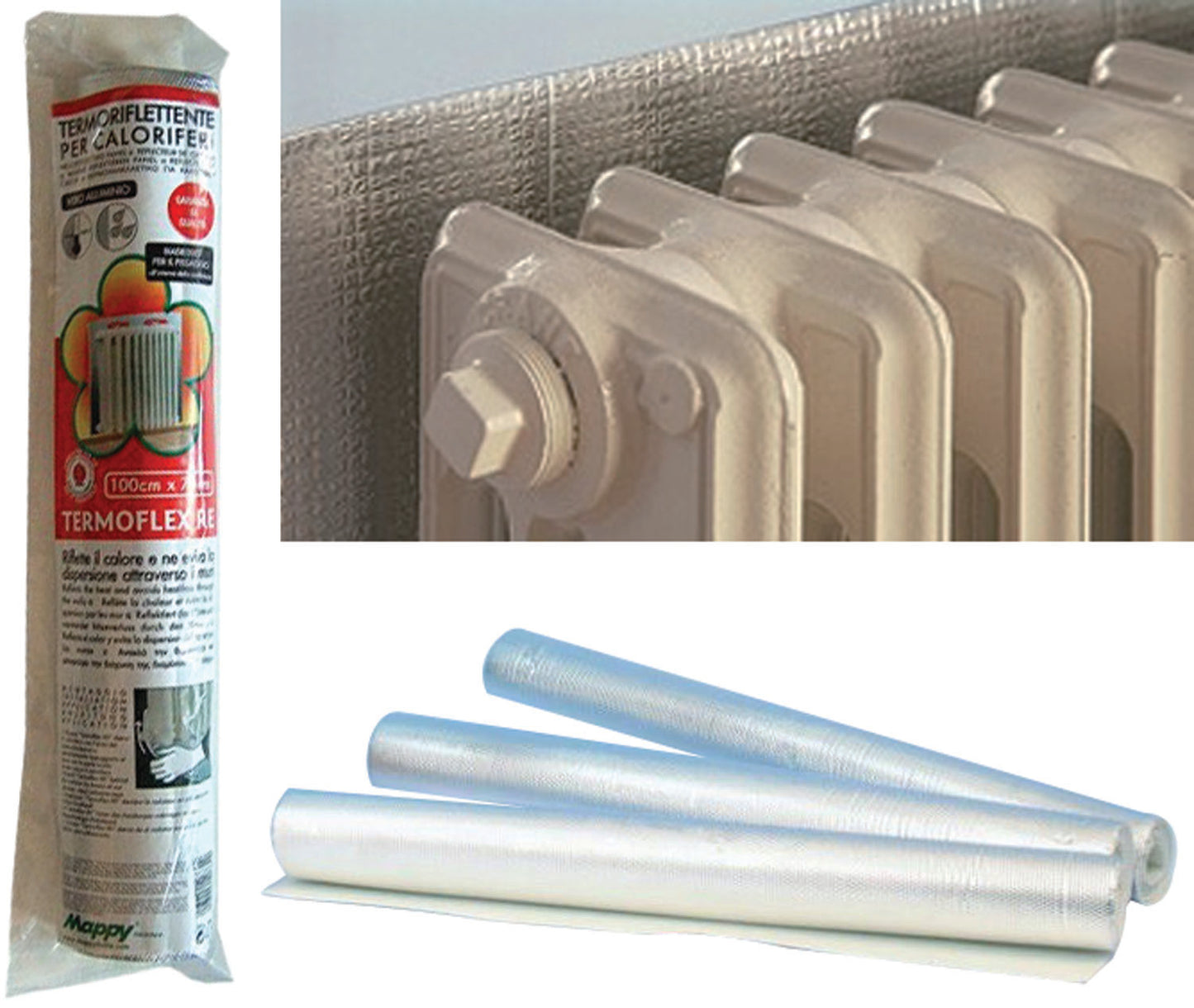 Termoriflettente Allumino HL.0,70 × 1 m. – Default Title