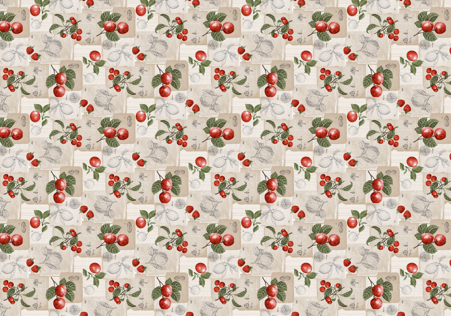 Tovagliati Quadri con frutta altezza 140 -4Q8-01 – Default Title