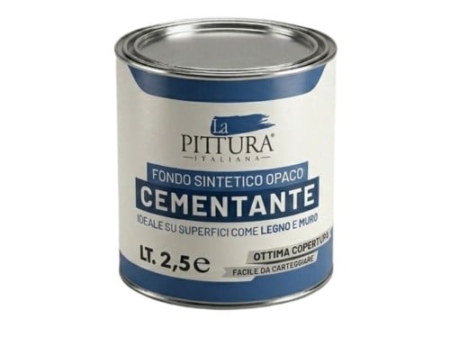 Fondo Sintetico Cementante Bianco Op. – 2,5L