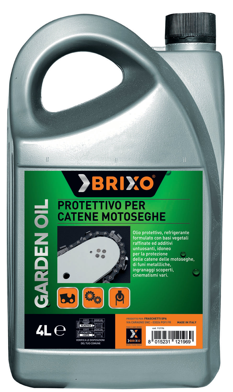 Protettivo Catene Motosega Brixo – 4 L