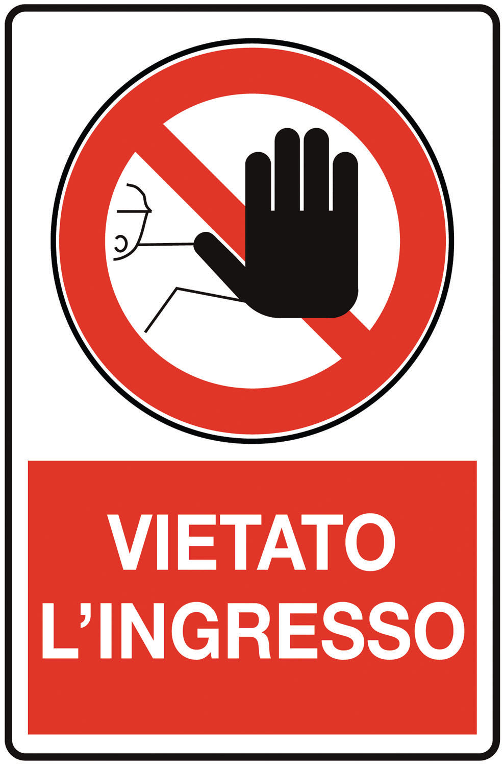 Cartelli Vietato L'ingresso – Default Title