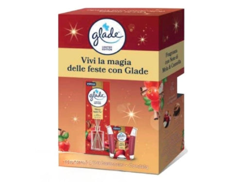 Candele+bastoncini Glade Gift Box Apple – Default Title
