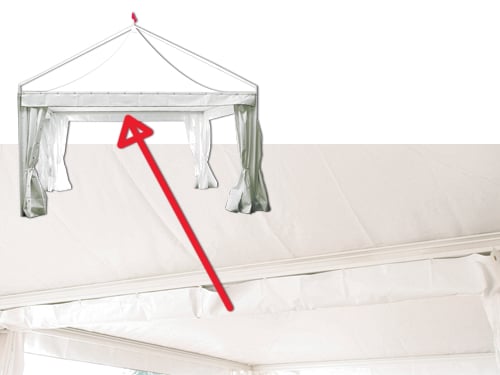 Gronda Raccogli Acqua per Gazebo Pagoda – Default Title