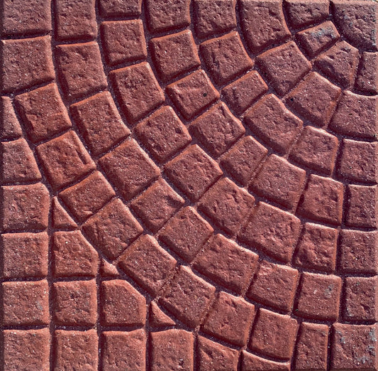 Lastre Ventaglio – Rosso 40X40