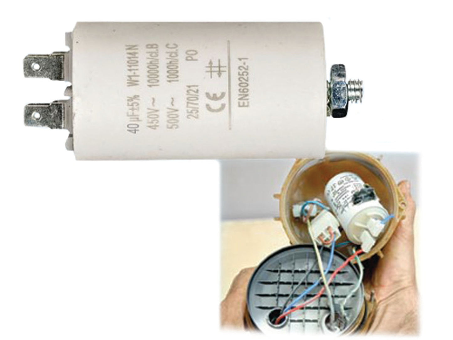 Condensatori 50UF 450V 300H Cl.c – Default Title