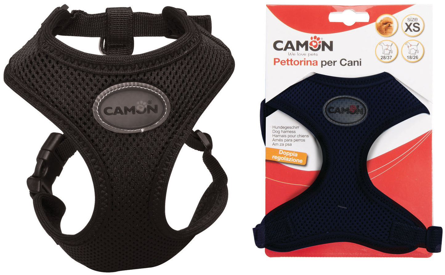 Pettorine Camon – DOP/REG. Cani Nere Xs