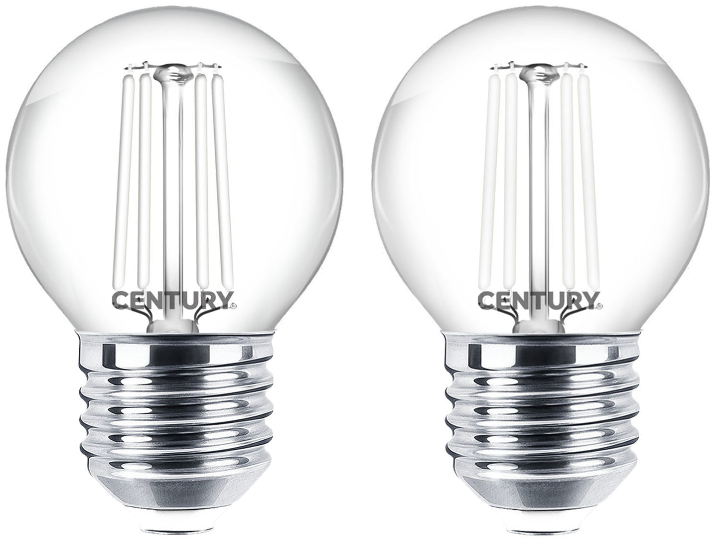 Lampade Century LED Fil.bia – E27MG. W4,5