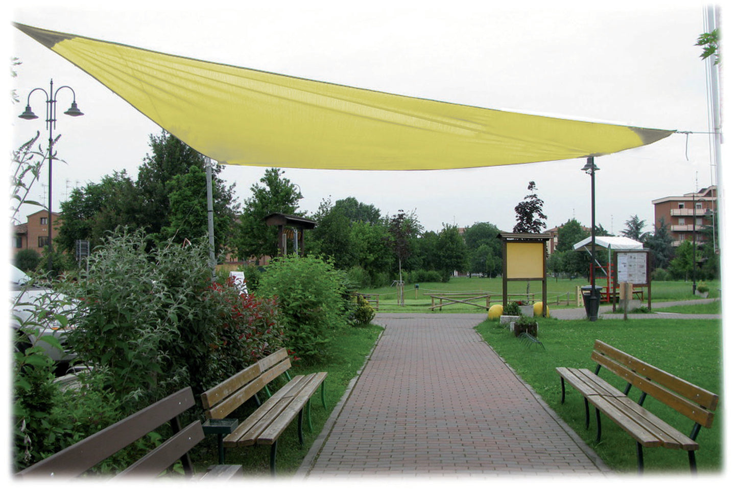 Vele Ombra Amalfi – Verde 3X3X3 Mt