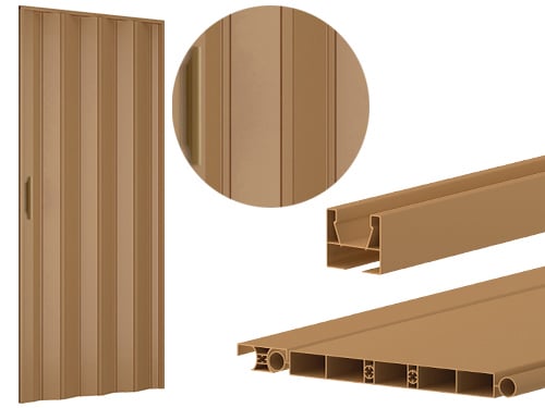 Porte a Soffietto PVC H210 Douglas – Default Title