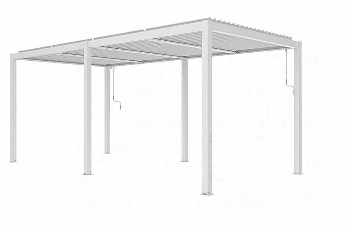 Pergola Bioclim. 3 × 6 × 2,5 m – Bianco P12X12YA-013