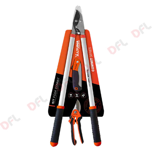 Troncarami a by-pass con forbici e seghetto 'KIT1' Altuna — set 3 pezzi