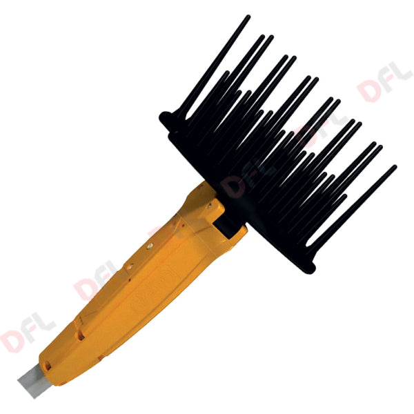 Abbacchiatore elettrico 'DUALCOMB' Volpi — 13 astine - asta 2,3 > 3,5 mt