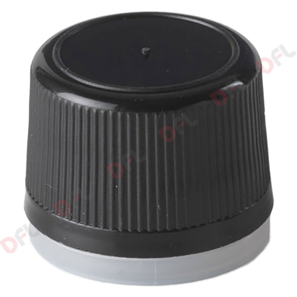 Tappi a vite — 24 x 15 - colore nero