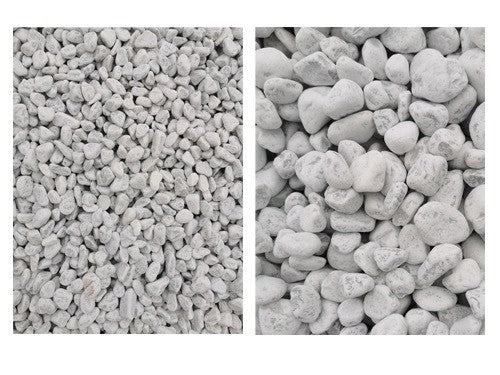 Ciottoli Bianco Carrara CF20KG – 25/40 mm