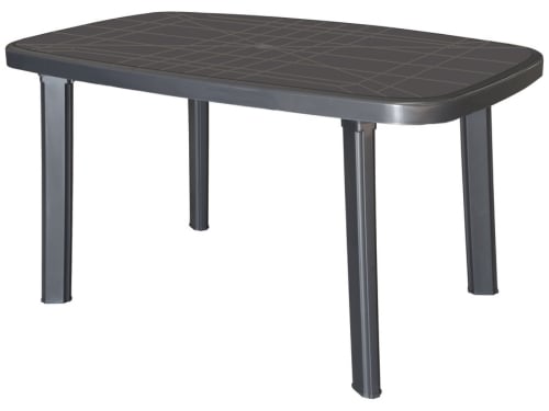 Tavoli Resina S.morriz 140X85X80 antracite. – Default Title