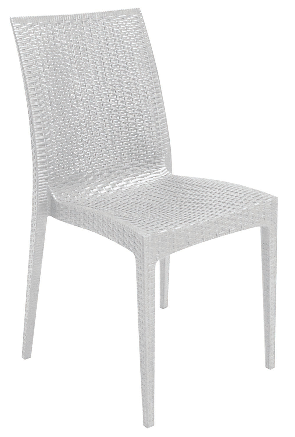 Sedie Rattan Bistrot – Bianche
