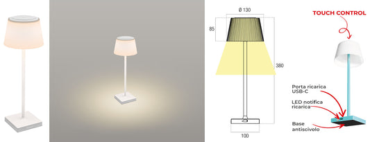 Lampade LED ricambio Margo' 4W – Bianco