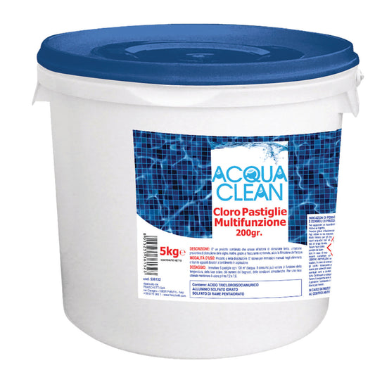 Tricloro Acqua Clean – Pastiglie MULT.5 kg