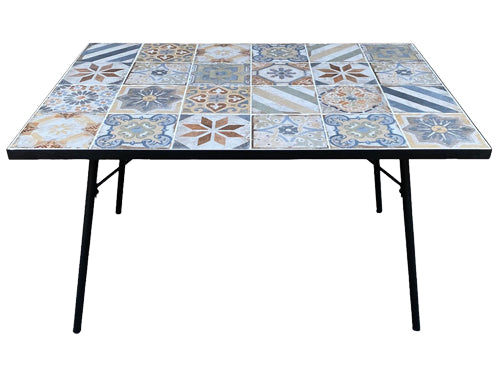 Tavoli Maioliche Blues 120X80H75CM – Default Title