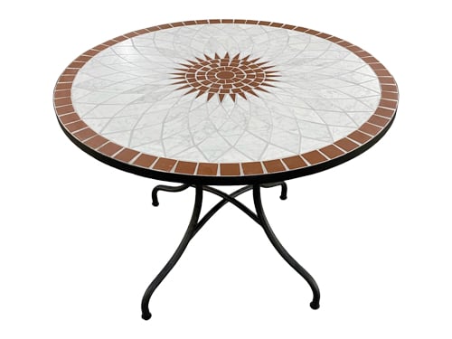 Tavolo Mosaico Rock Ø100XH75CM – Default Title