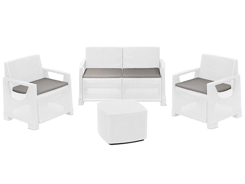 Set Rattan Bellagio Bianco – Default Title