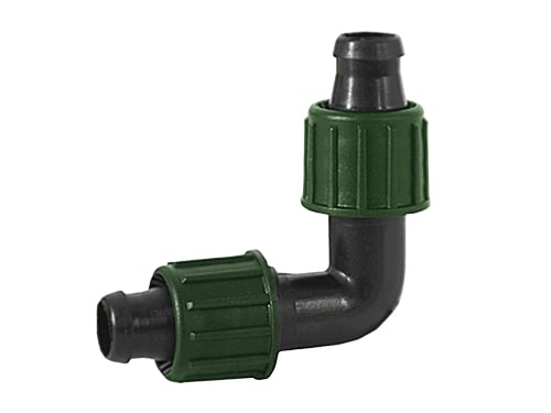 Gomiti per tubi 16 mm. Irritec 858