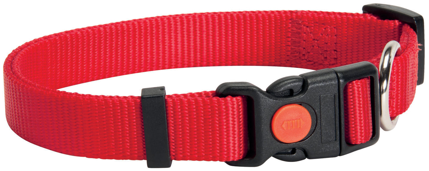Collari Camon Sgancio per cani – Rosso 15 mm