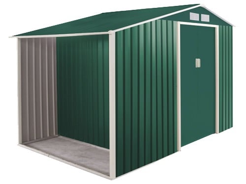 Garden Cottage Metalgreen con legnaia 4B – Default Title